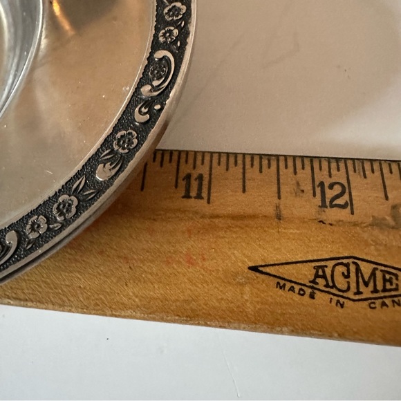 Vintage 1970’s Oneida 18/8 Stainless Steel Sugar & Creamer Set w Tray - Picture 11 of 13